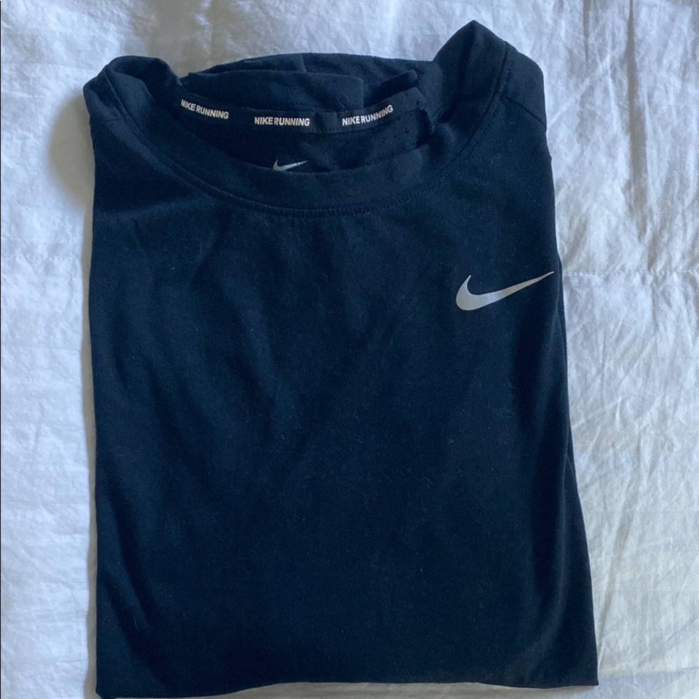 đź–¤Nike Black Dri-Fit Running Top - Large - Picture 3 of 7